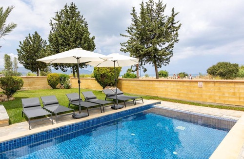 Polis House | Beach Front 3 Bedroom villa - 1st line from beach