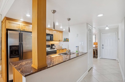 Sunset Beach Condo | Beach Front Balcony -Updated Interior - Pool, Hot Tub, and More! Land's End 7-20