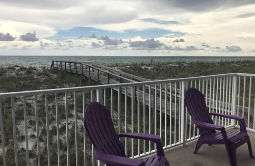 Pensacola Beach House | Beach Front/First Row on the Gulf of Mexico, next to the Dune Crossover. 2B/2B