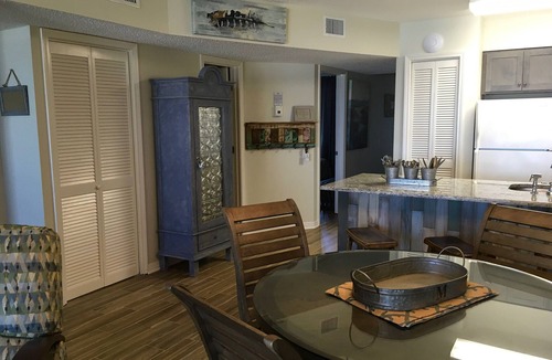 Fort Morgan Condo | BEACH FRONT Ft Morgan, 2BR, 2BA, huge balcony! CHAIRS UMBRELLA included, laundry