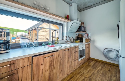 Gmina Brzuze House | Beach front home in Ostrowite with WiFi