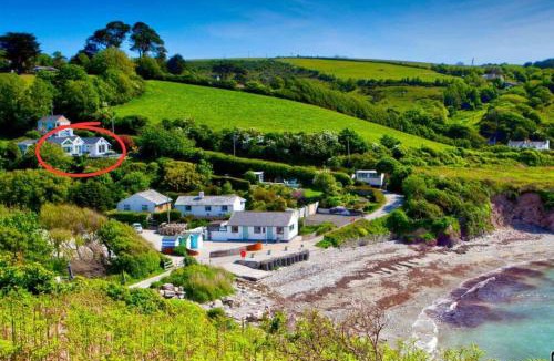 Talland House | Beach Front House with Stunning Sea Views and Free Parking