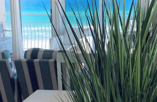 Crystal Beach Condo | Beach Front Panoramic Gulf Views - Top Floor Corner, Sunsets- 317A Crystal Sands