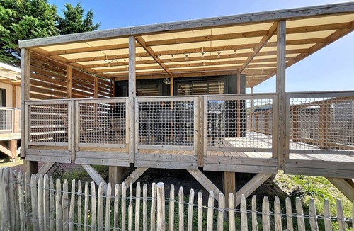 Saint-Pair-sur-Mer Ski Chalet | Beach house - 6 guests, heated pool - St-Pair