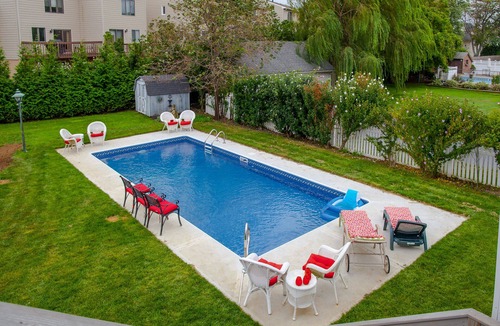 Monmouth Beach House | Beach House & Pool! Relaxing spacious house! Saltwater pool! Great location.
