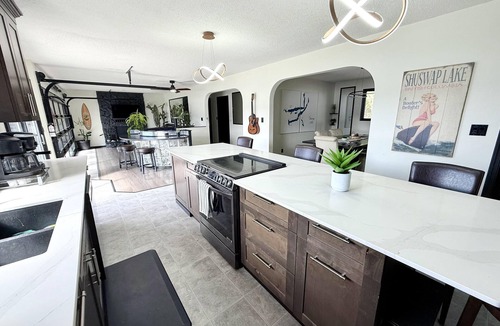 Anglemont House | Beach, please - Waterfront - Shuswap Vacations & Sledding Accommodation