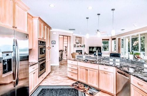North Beach House | Beach side paradise,Walk to beach Beach,heated pool &hot tub .Total Privacy