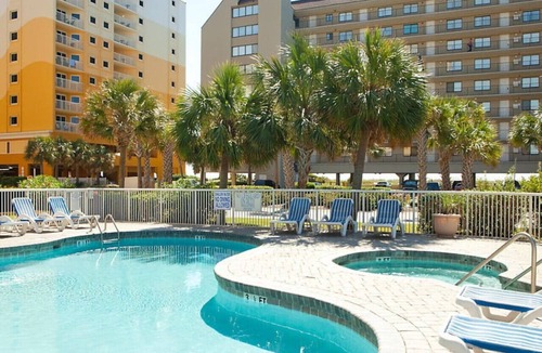 Windy Hill Condo | Beach themed 1BD condo with resort amenities including lazy river