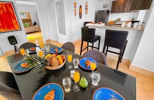 Punta Cana Villa | Beach VILLA★MARFIL with private Pool, BBQ and Maid