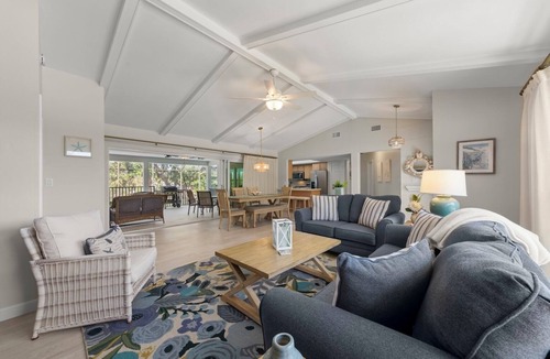 Beachview Country Club Estates House | Beach Walk: Charming Pool Home in Beachview Estates Close to Beach Path!