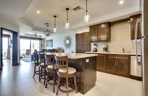 San Pedro Condo | BEACHFRONT! 2BR/2.5BA at Grand Caribe Belize! Large, private OCEANFRONT Balcony!