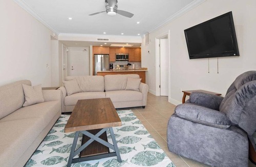 Marco Island Condo | Beachfront 2BR/2BA condo with pool, WiFi, and coastal views.