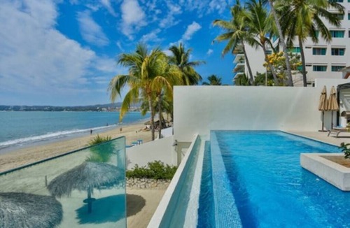 Bucerias Condo | Beachfront 2BR w Office & Panoramic Views: Nova105