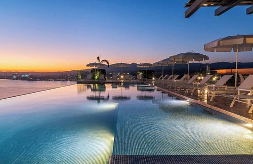Bucerias Apartment | Beachfront 4BR + Panoramic Oceanviews | Panarea 6D