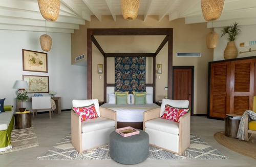 Fryes Beach Hotel | Beachfront 4BR Villa | Panoramic Sea Views | Antigua & Barbuda