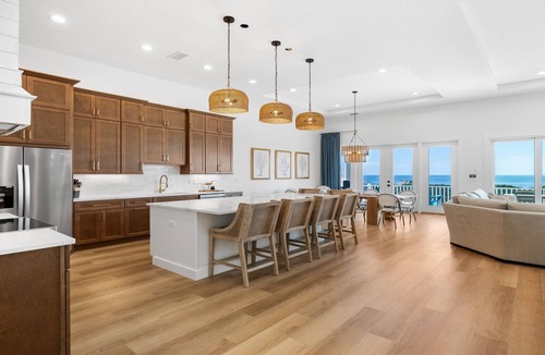 Palm Coast House | Beachfront 5-King Beds, Elevator, Pool, Spa, Massage Chair, & Private Boardwalk