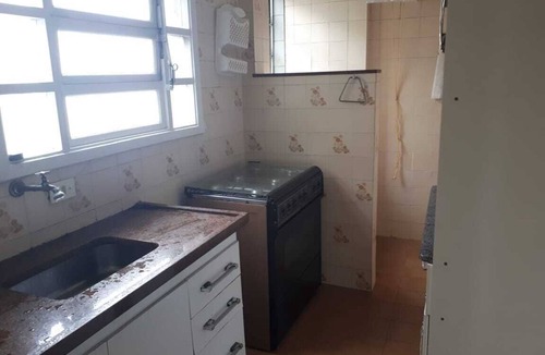 Vila Assuncao Apartment | Beachfront apartment with 1 bedroom in Praia Grande - SP