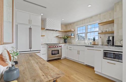 Rossmoor House | Beachfront Bliss: Peaceful Home Steps from the Shore