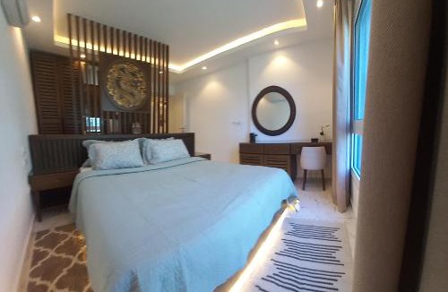 Al Ahyaa Apartment | Beachfront Boho Style apartment in Fanadir Bay