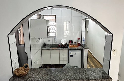 Sao Vicente Apartment | Beachfront Apartment in São Vicente, Biquinha Square, 1 minute from the beach!