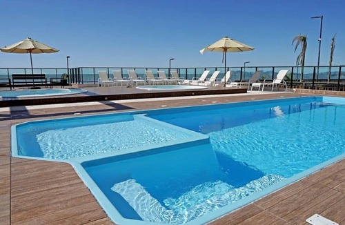 Itajuba Apartment | Beachfront Apartment, Near Beto Carreiro, Swimming Pool, Barbecue, Air Conditioning