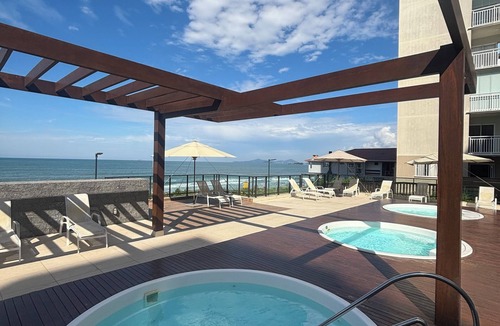 Itajuba Apartment | Beachfront Apartment, Near Beto Carreiro, Swimming Pool, Barbecue, Air Conditioning
