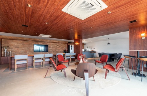Armacao Apartment | Beachfront Building With Pool and gym - Arus