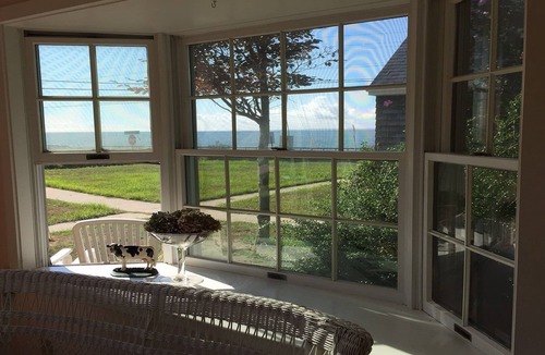 Old Saybrook House | Beachfront Classic New England Home With Direct Views Of Long Island Sound