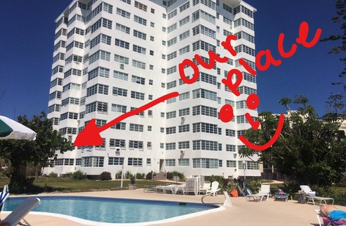 Discovery Bay Condo | Beachfront condo directly on Grand Bahama's beautiful Coral Beach