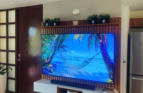 Mediania Alta Condo | Beachfront Condo+Pool+Backup Power+Full AC+FREEpkg+75TVSURR SYS