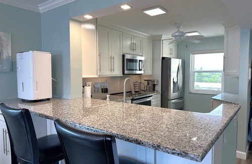 Fort Pierce Shores Condo | Beachfront Condo with Wrap Around Balcony on 5th Floor -Available Dec & Jan 2027