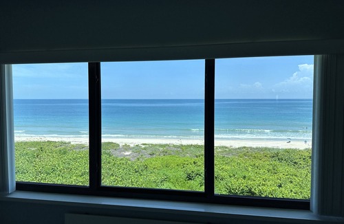 Fort Pierce Shores Condo | Beachfront Condo with Wrap Around Balcony on 5th Floor -Available Dec & Jan 2027