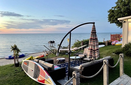 Caseville Cottage | Beachfront Cottage - Perfect Private Beach