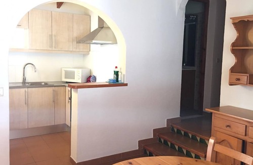 Los Delfines Apartment | Beachfront duplex with terrace and pool