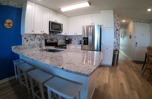 North Carolina Coast Condo | “BEACHFRONT ELM” IS CALLING ~Oceanfront~Private Beach Access~Pool~