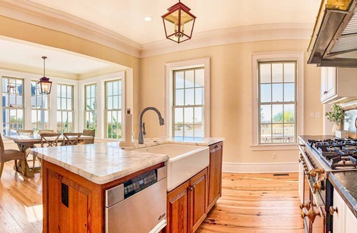 Cape Charles House | Beachfront Estate with Multi-Level Decks, Bay Creek