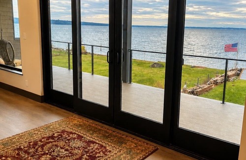 Clinton House | Beachfront Estate with Hot Tub and EV Charger