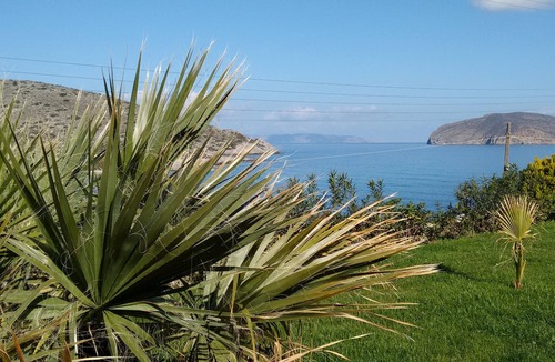 Pefki Apartment | Beachfront Garden Suite Just Steps to the Beach