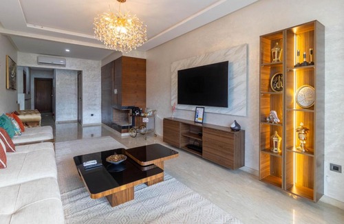 Tamariss Apartment | Beachfront gem with pool gym