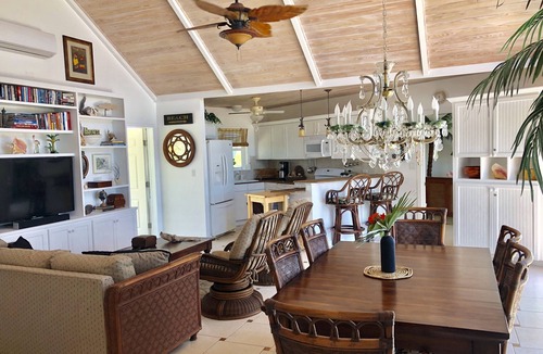 Clarence Town House | Beachfront Home Right on Private Beach!