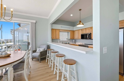 New Smyrna Beach House | Beachfront home with wrap around deck and rooftop deck! - 6320 S. Atlantic