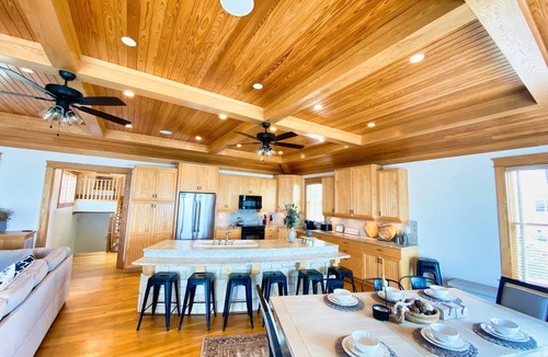 Cape Charles House | Beachfront Home with Sunset Views, Bay Creek Access