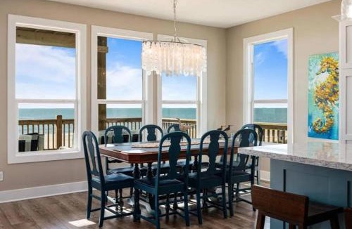 Port Bolivar Villa | Beachfront - Hot Tub - Putt Putt - Fire Pit - Pet Friendly