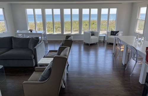 Waveland House | Beachfront House - Can't get any closer to the beach than this home!