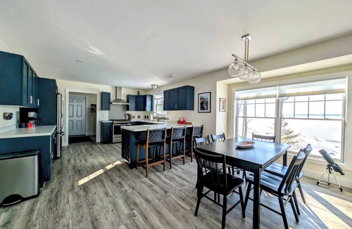 Ellsworth House | Beachfront House w/Fire Pits & Private Access