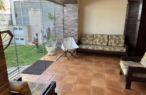 Cibratel I House | Beachfront house with pool, barbecue + Wi-Fi in Itanhaém, SP