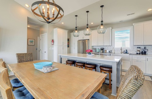 Topsail Beach House | Beachfront Oasis w/2 Large Decks, BBQ & Views!