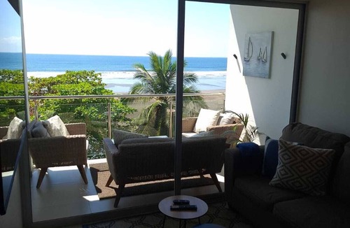 Bejuco Condo | Beachfront Ocean View Condo – Family-Friendly with Pools & Wildlife