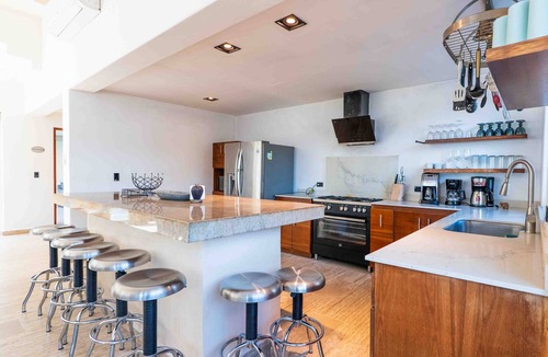 Soliman Bay House | Beachfront paradise with private pool, ocean view, full kitchen, & shaded patio