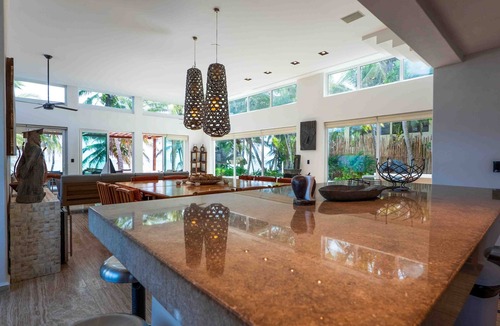 Soliman Bay House | Beachfront paradise with private pool, ocean view, full kitchen, & shaded patio